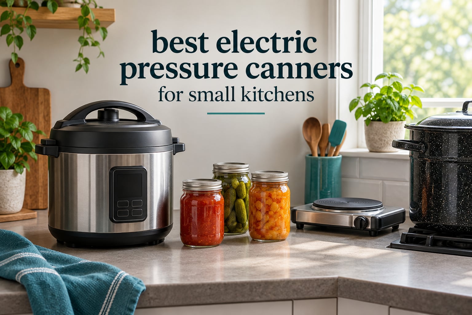 best electric pressure canners for small kitchens