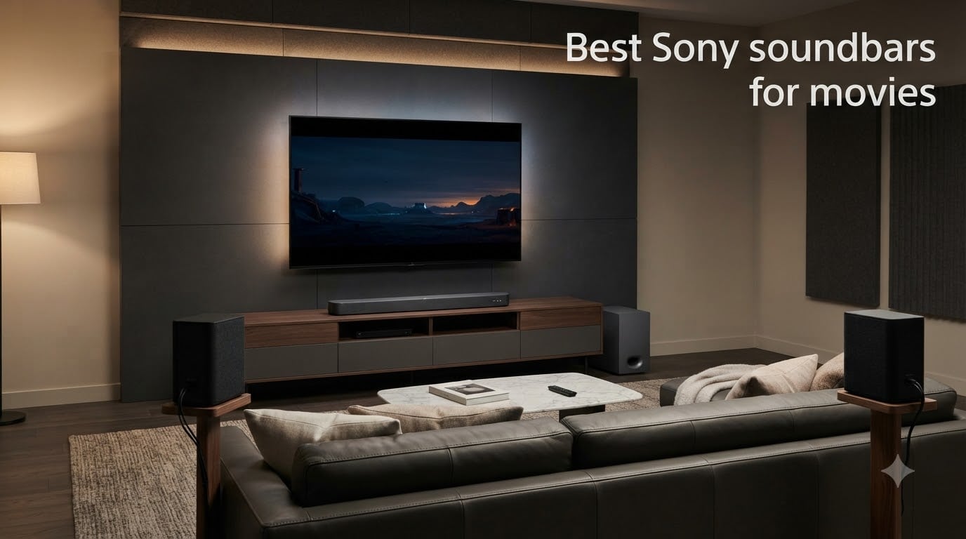 Best Sony soundbars for movies