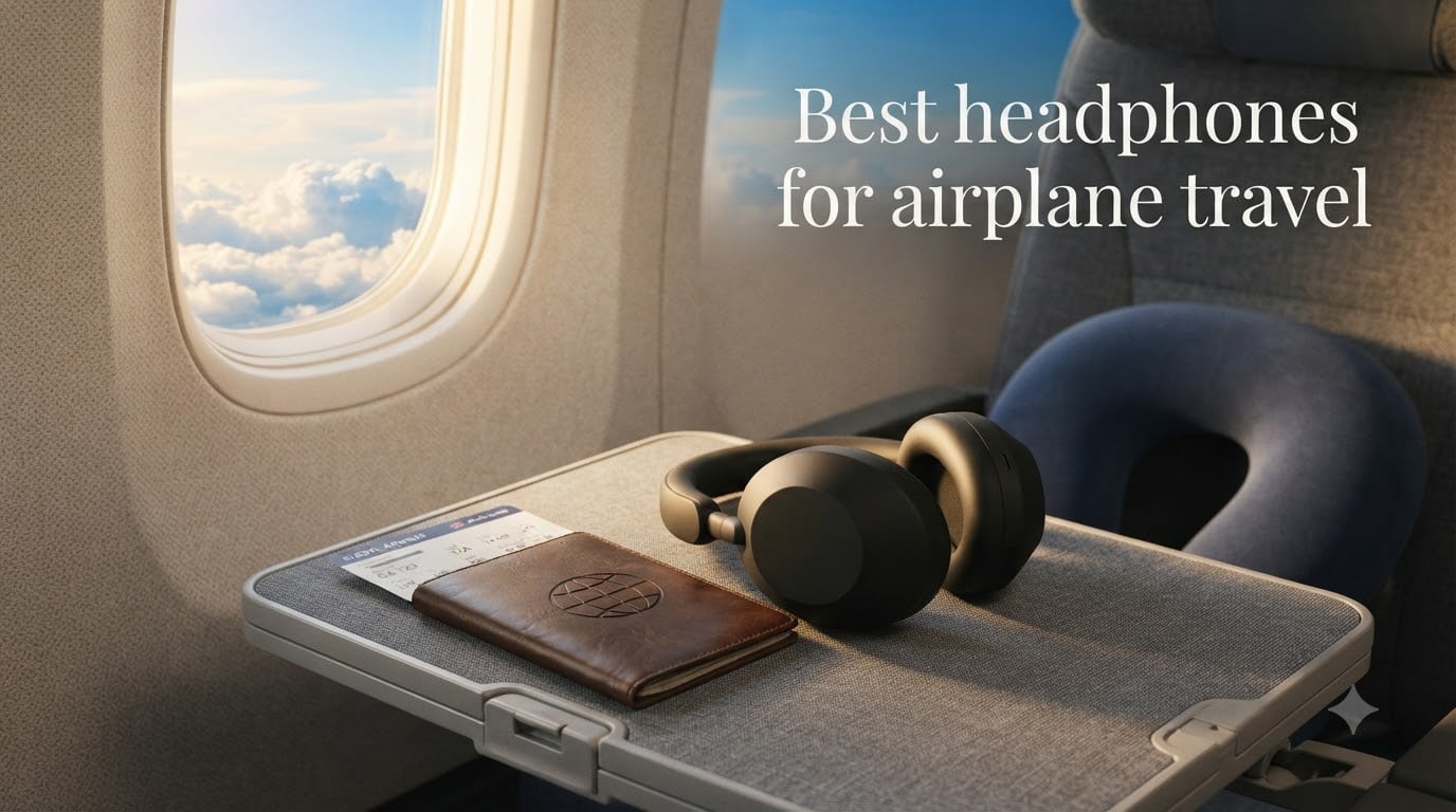 Best headphones for airplane travel