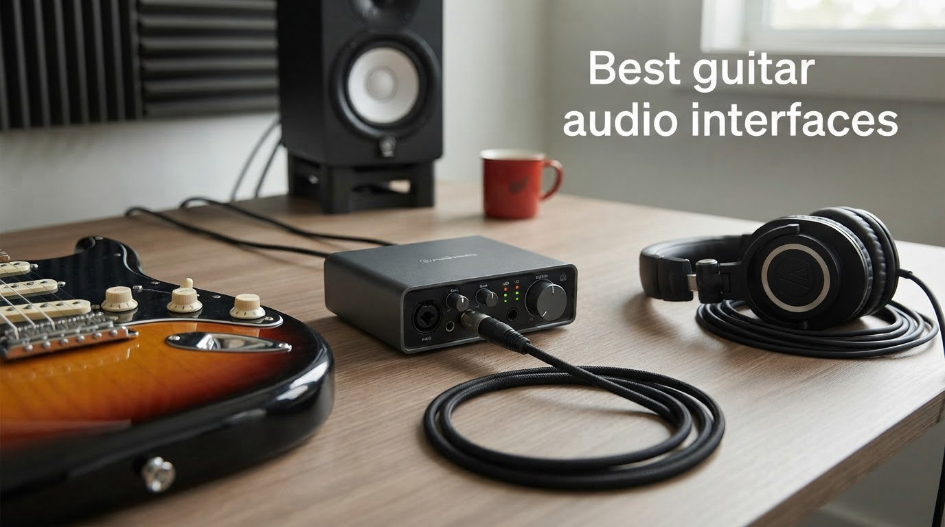 Best guitar audio interfaces