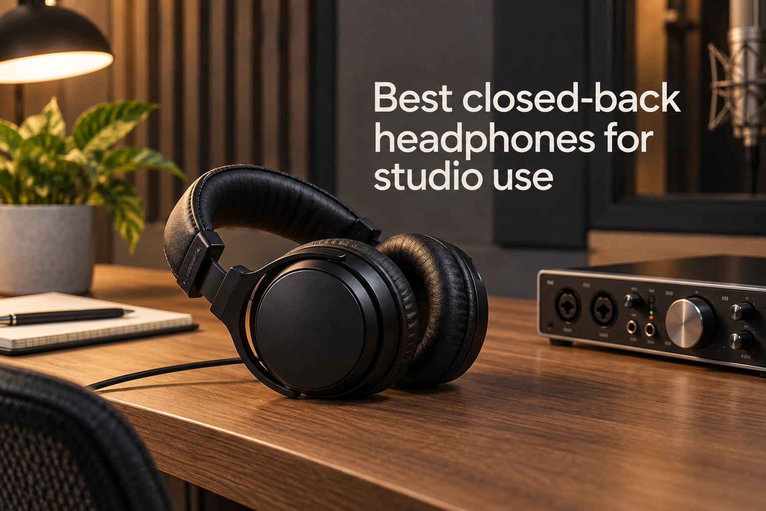 Best closed-back headphones for studio use