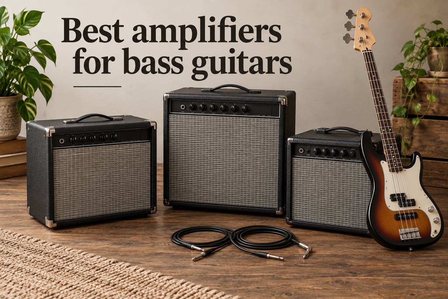 Best amplifiers for bass guitars