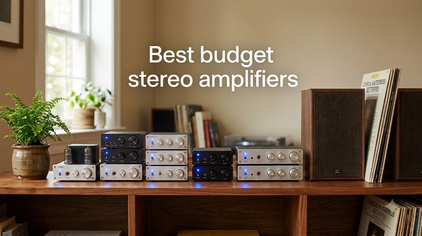 Best budget stereo amplifiers