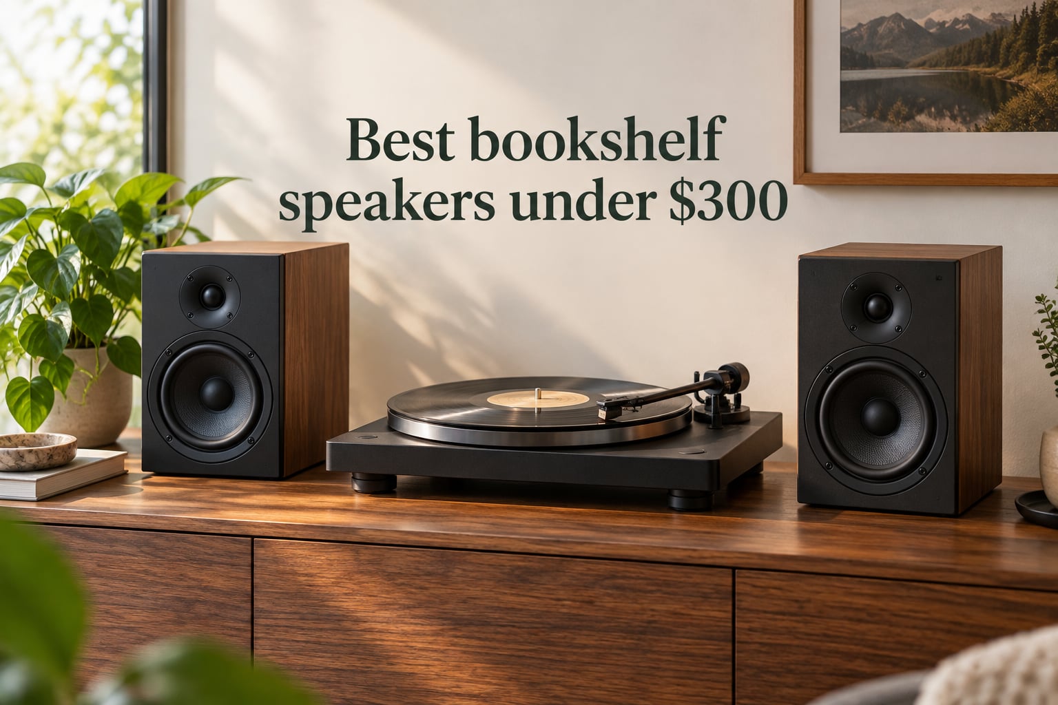 Best bookshelf speakers under $300