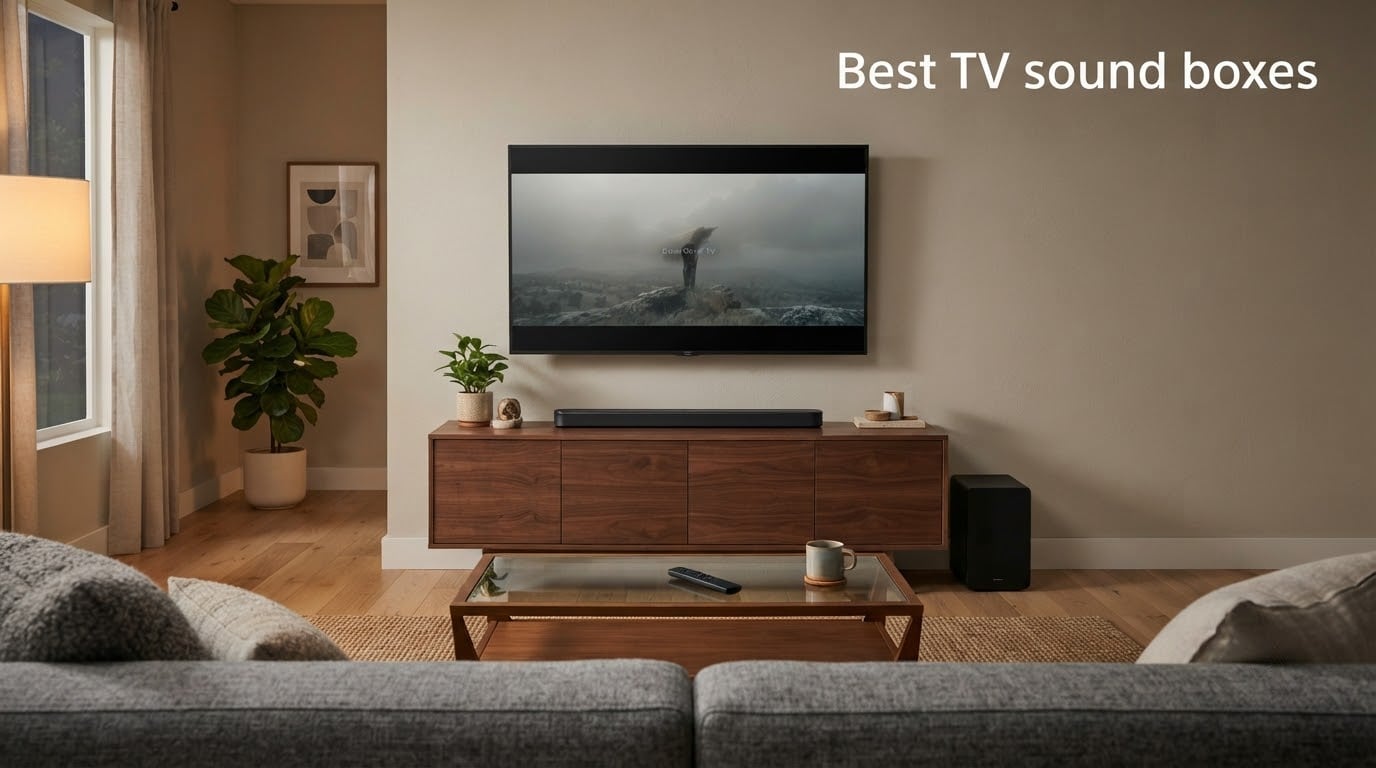 Best TV sound boxes
