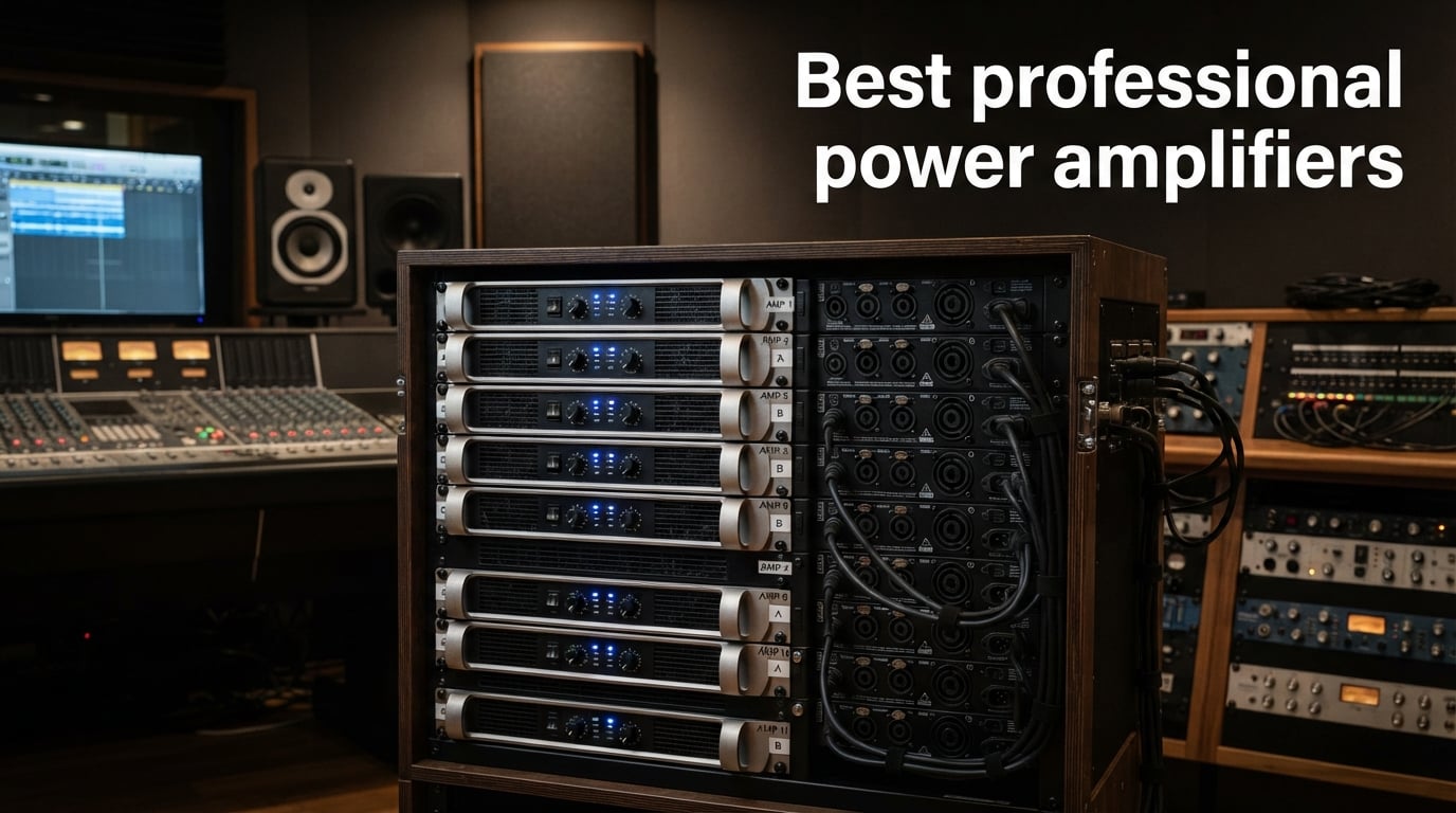 Best professional power amplifiers