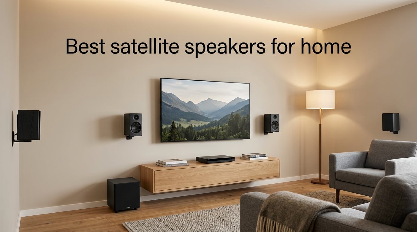 Best satellite speakers for home
