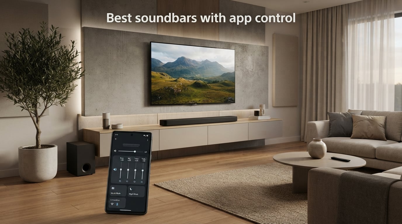 Best soundbars with app control