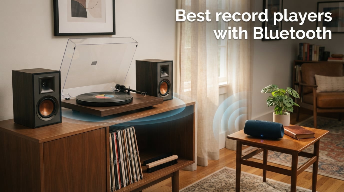 Best record players with Bluetooth