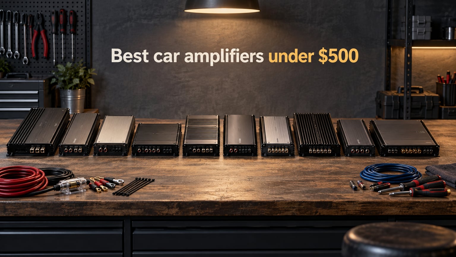 Best car amplifiers under $500