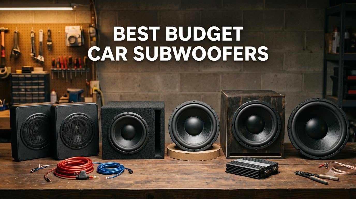 Best budget car subwoofers
