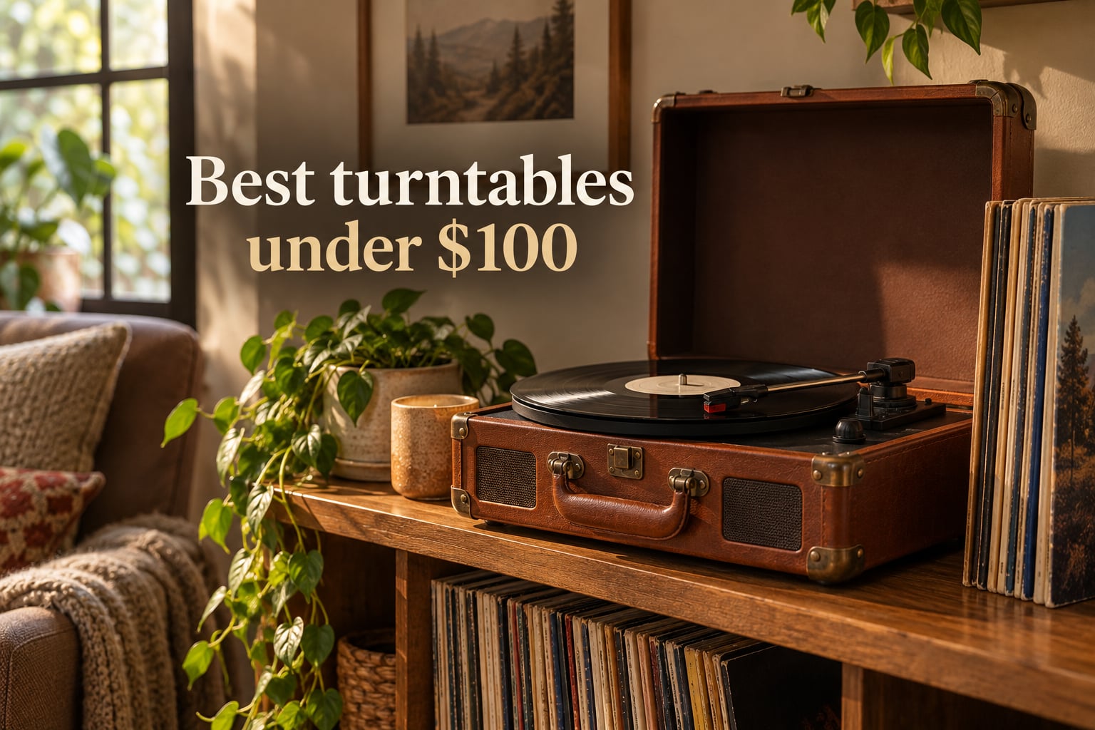 Best turntables under $100