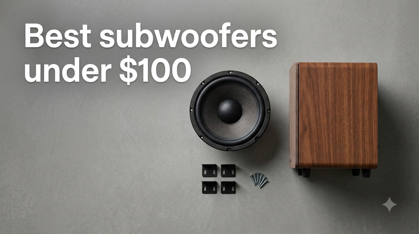 Best subwoofers under $100