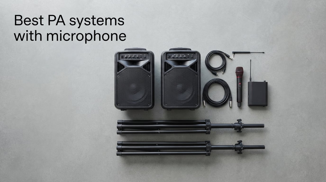 Best PA systems with microphone