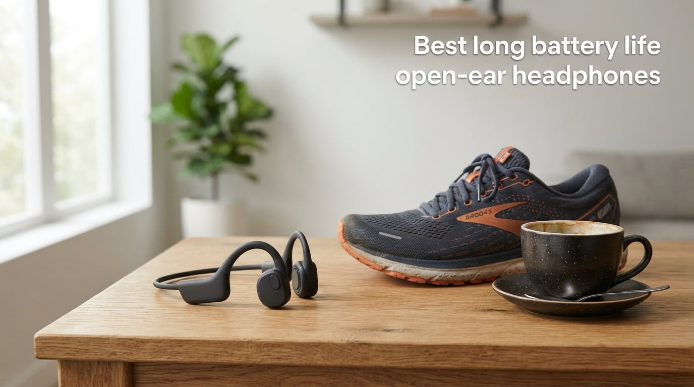 Best long battery life open-ear headphones