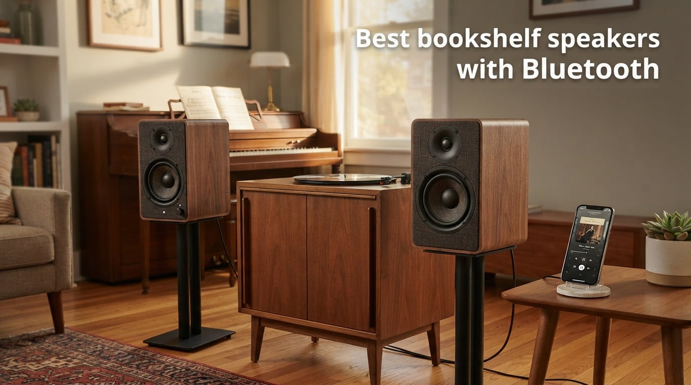 Best bookshelf speakers with Bluetooth