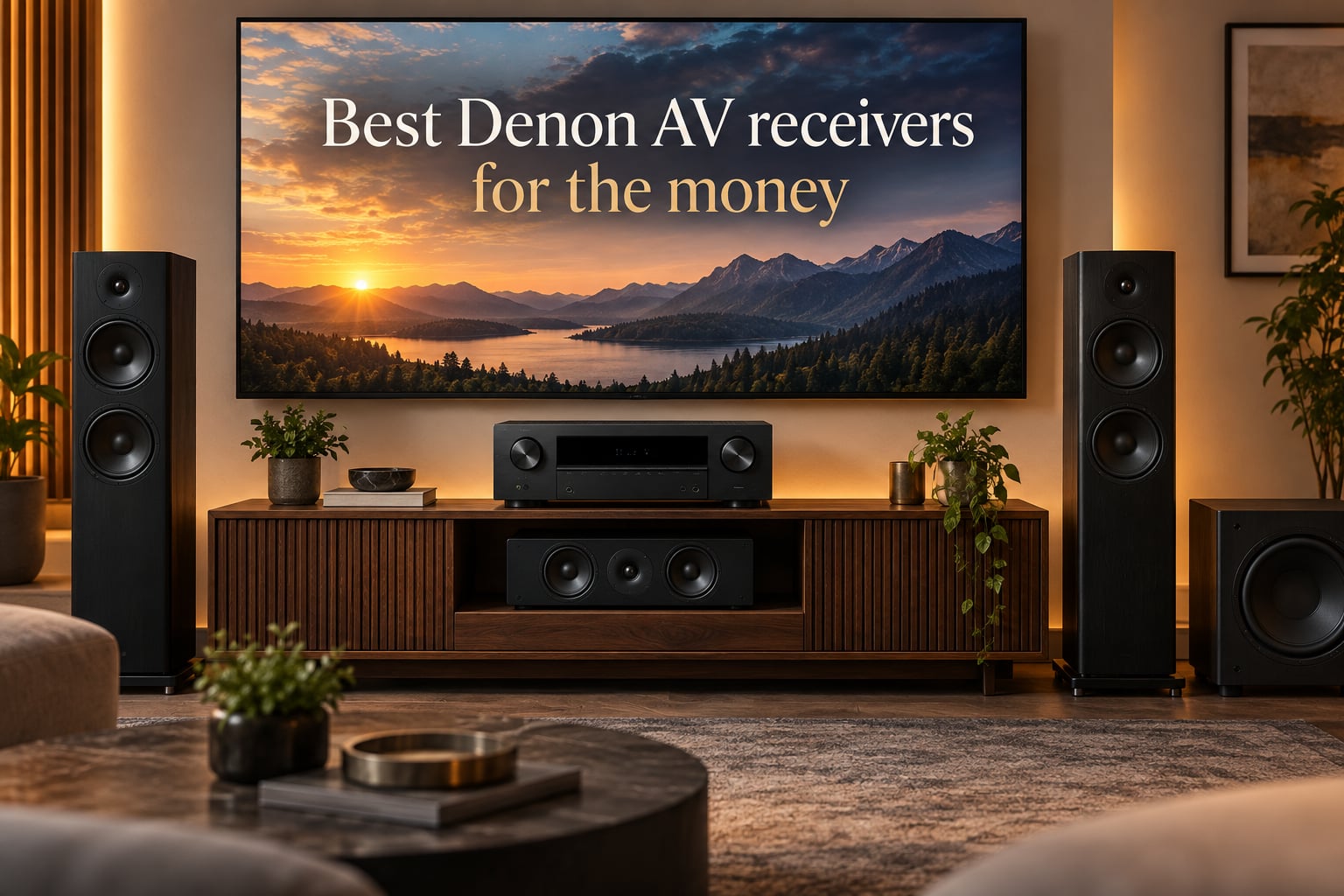 Best Denon AV receivers for the money