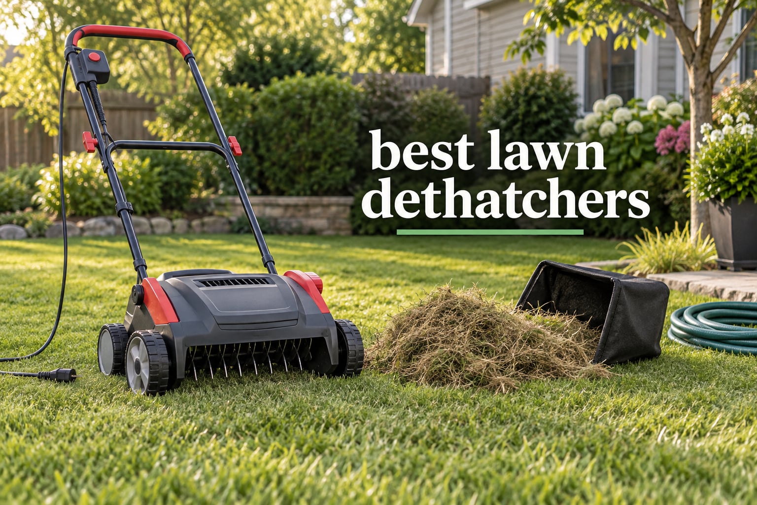 best lawn dethatchers