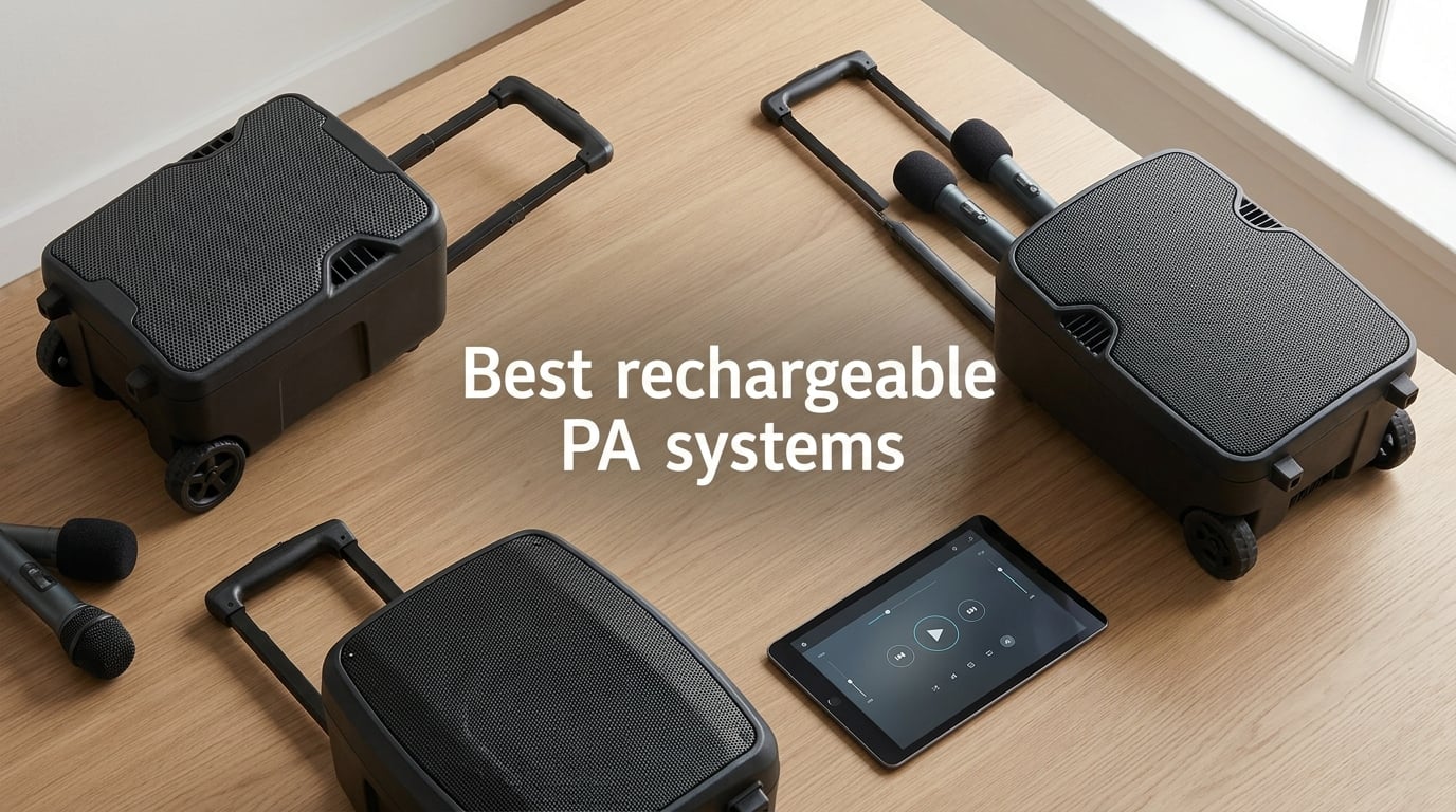 Best rechargeable PA systems