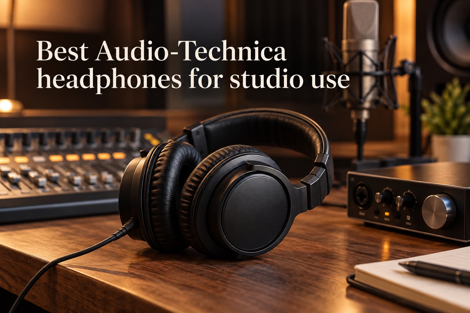 Best Audio-Technica headphones for studio use
