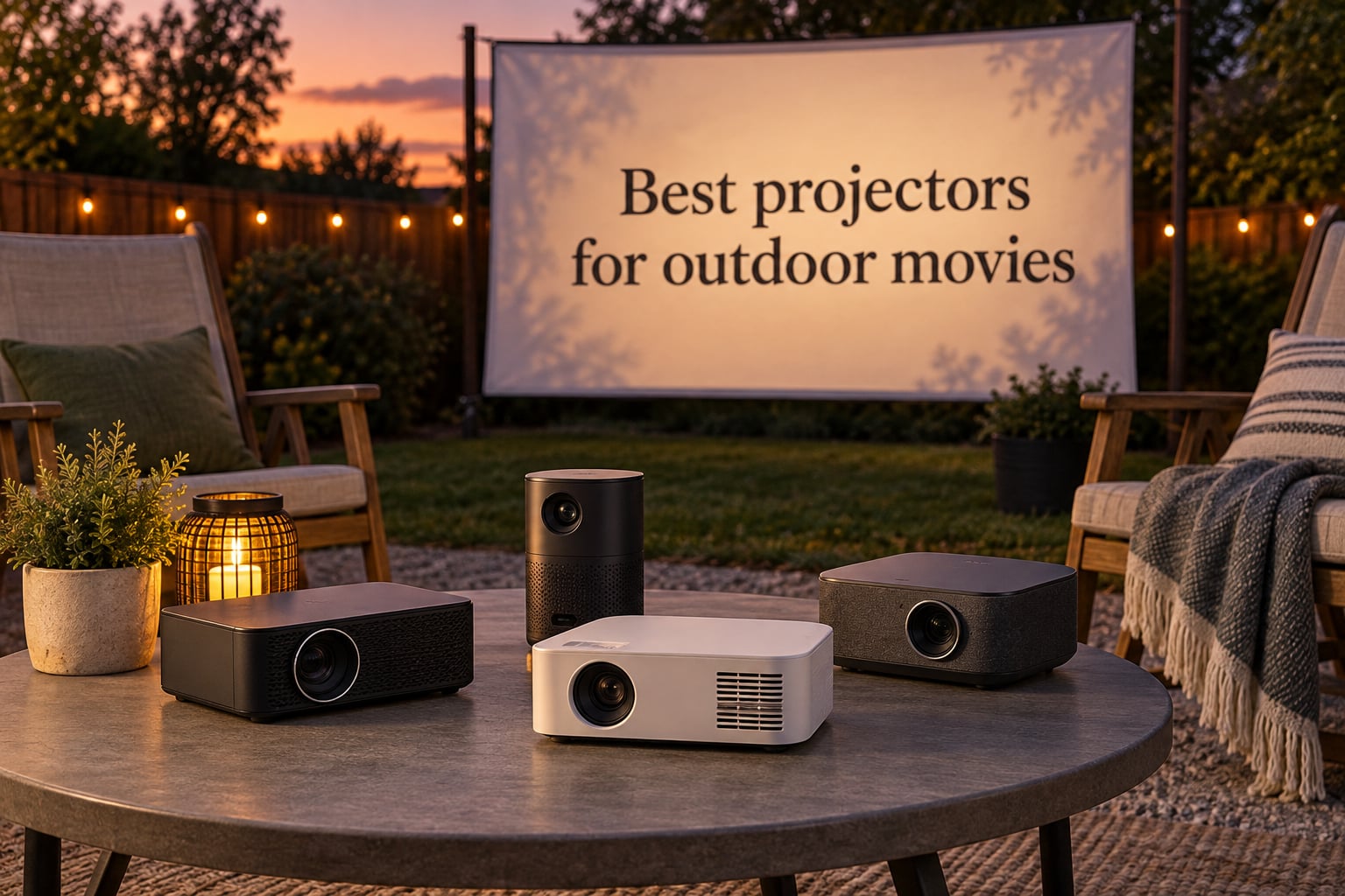 Best projectors for outdoor movies