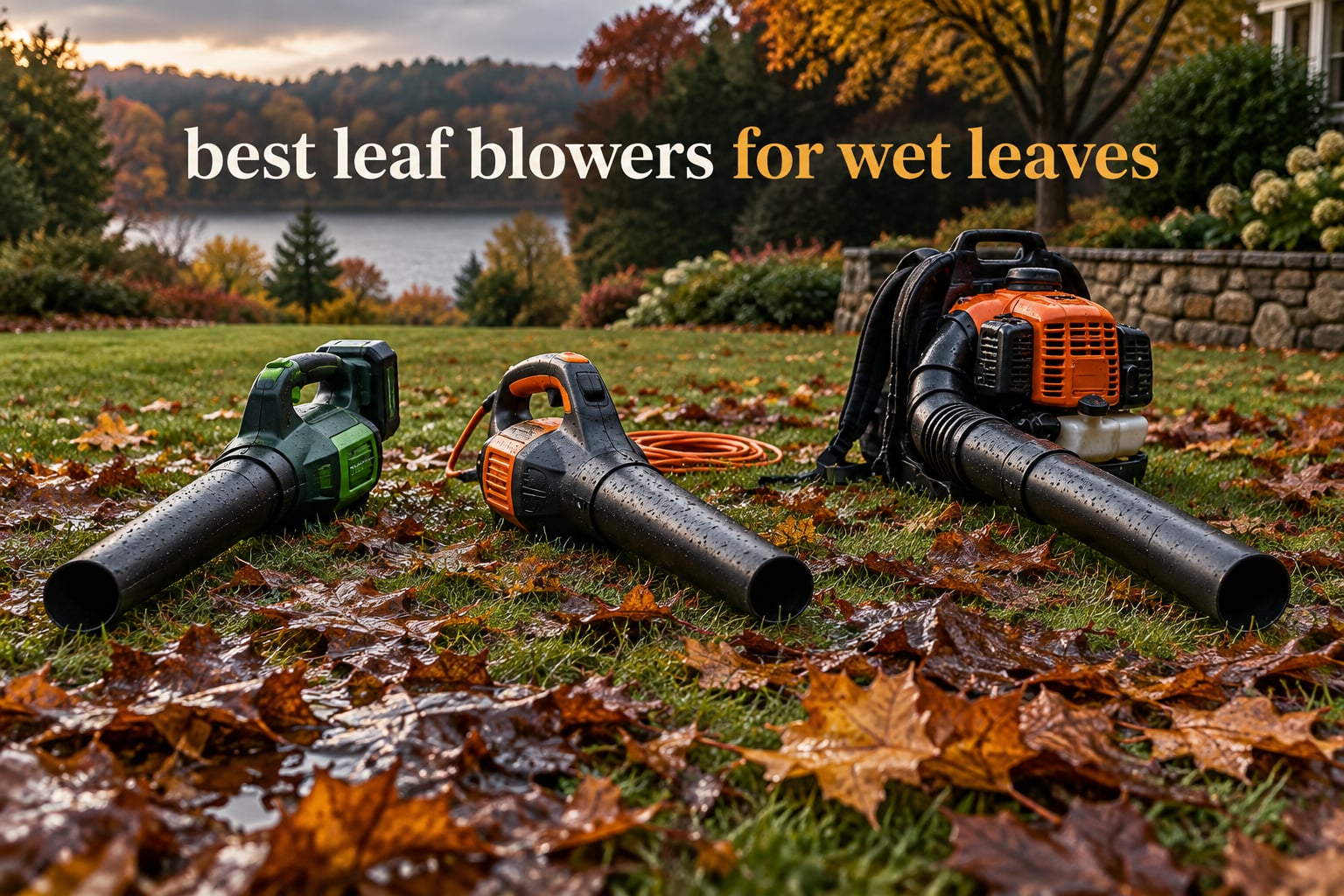 best leaf blowers for wet leaves
