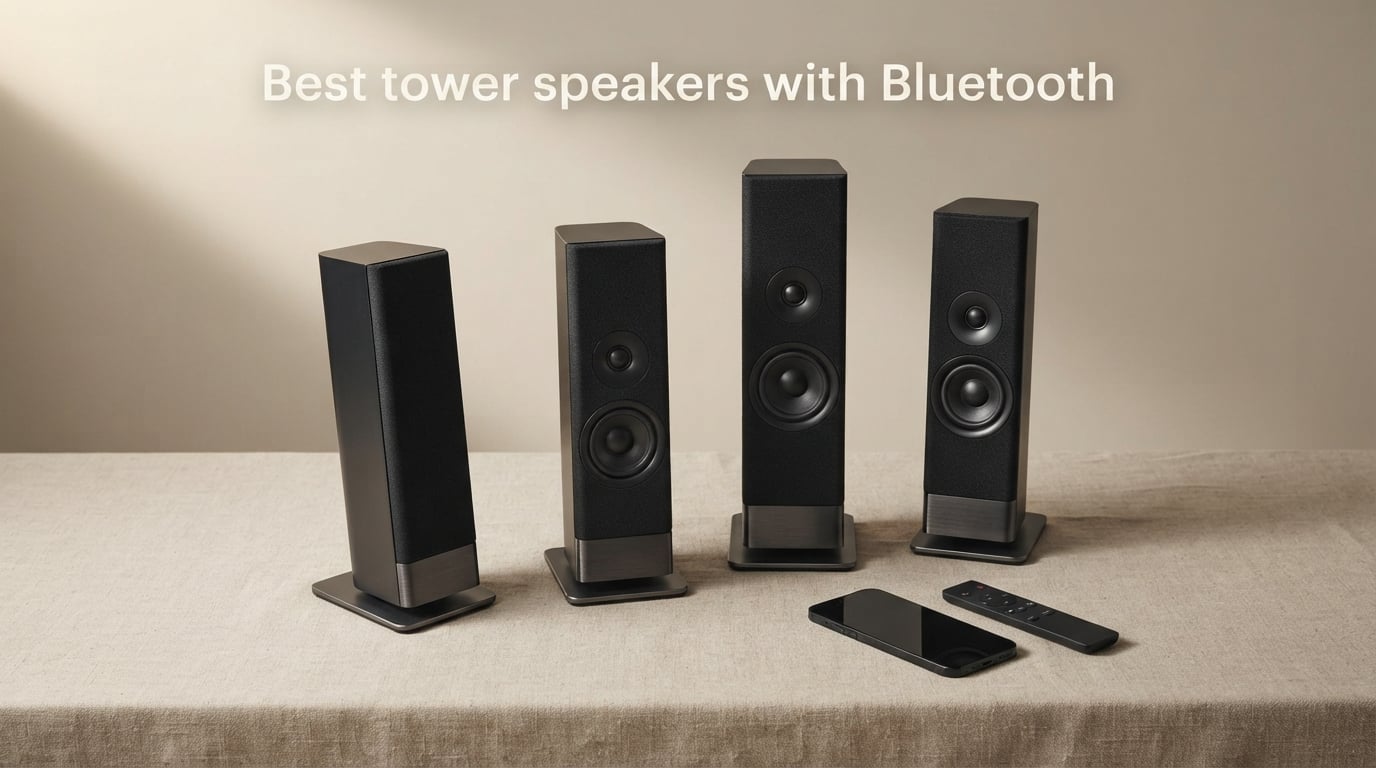 Best tower speakers with Bluetooth
