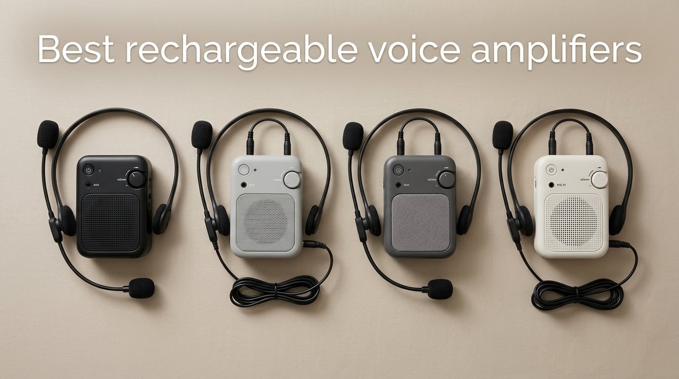 Best rechargeable voice amplifiers