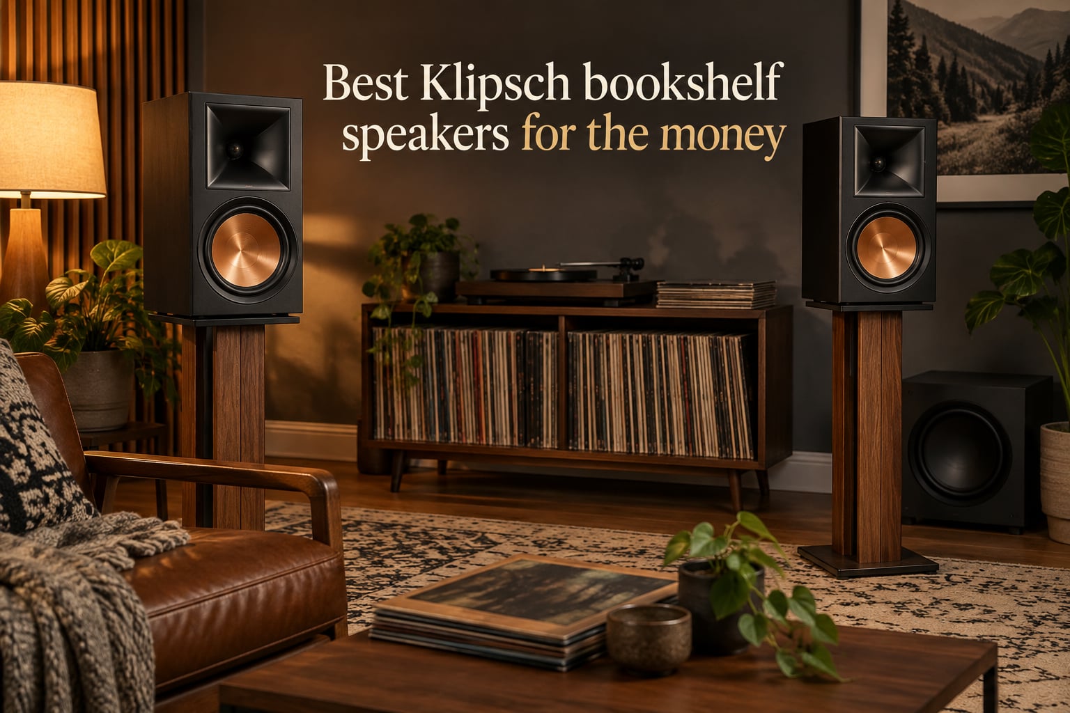 Best Klipsch bookshelf speakers for the money