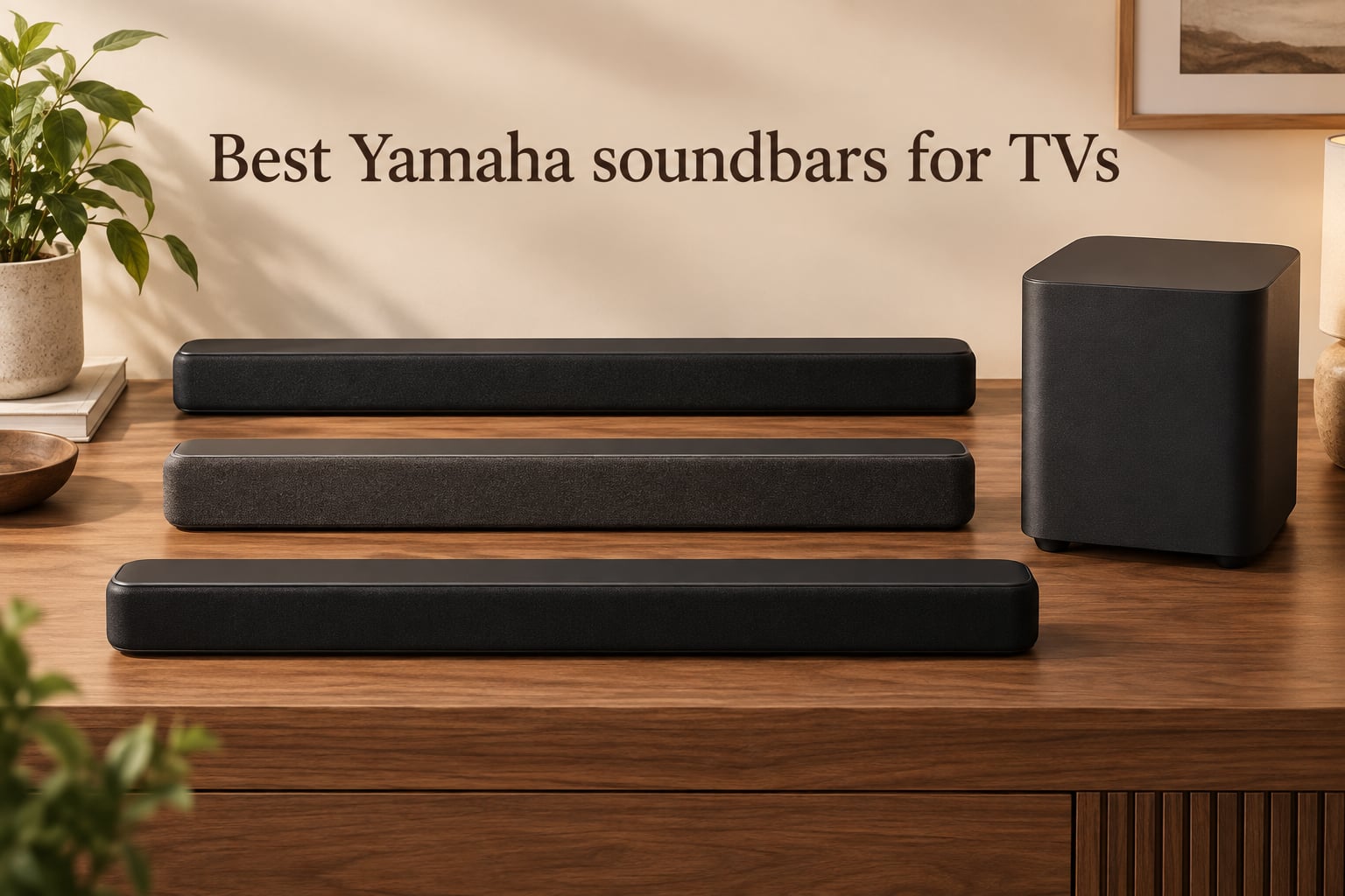 Best Yamaha soundbars for TVs