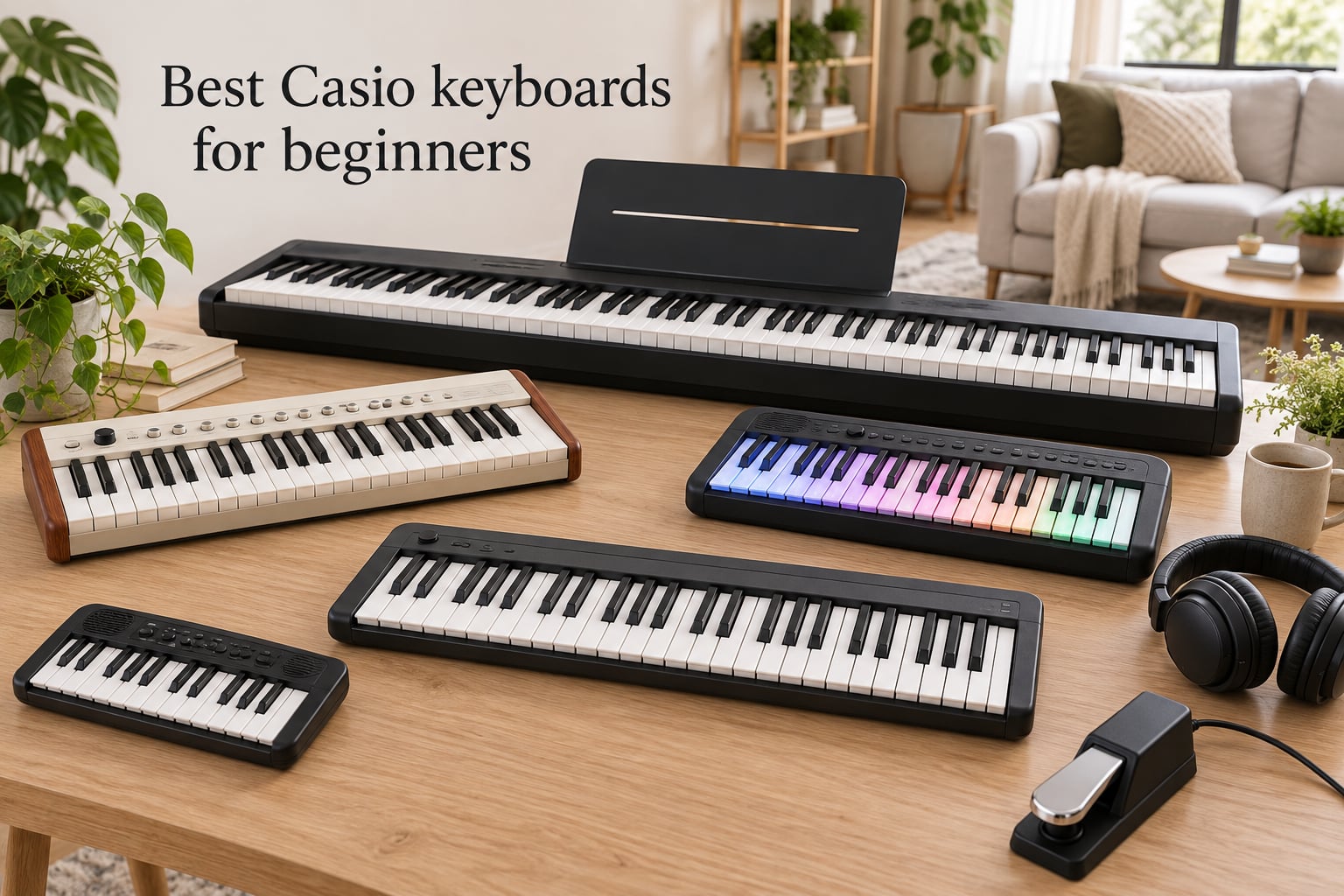 Best Casio keyboards for beginners