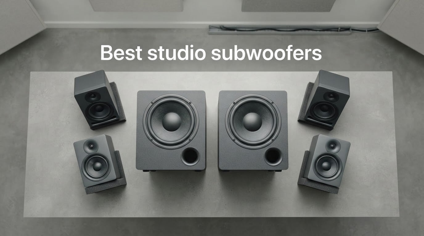 Best studio subwoofers