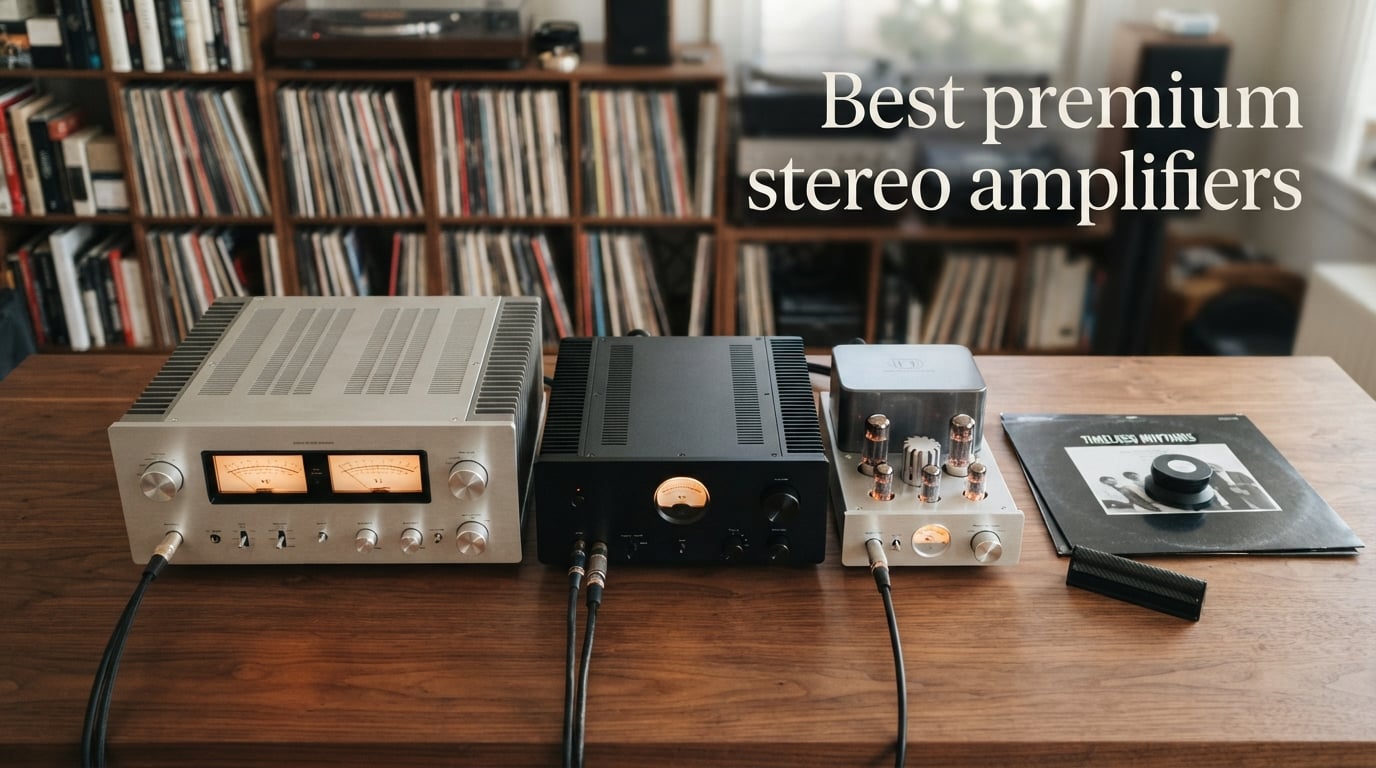 Best premium stereo amplifiers