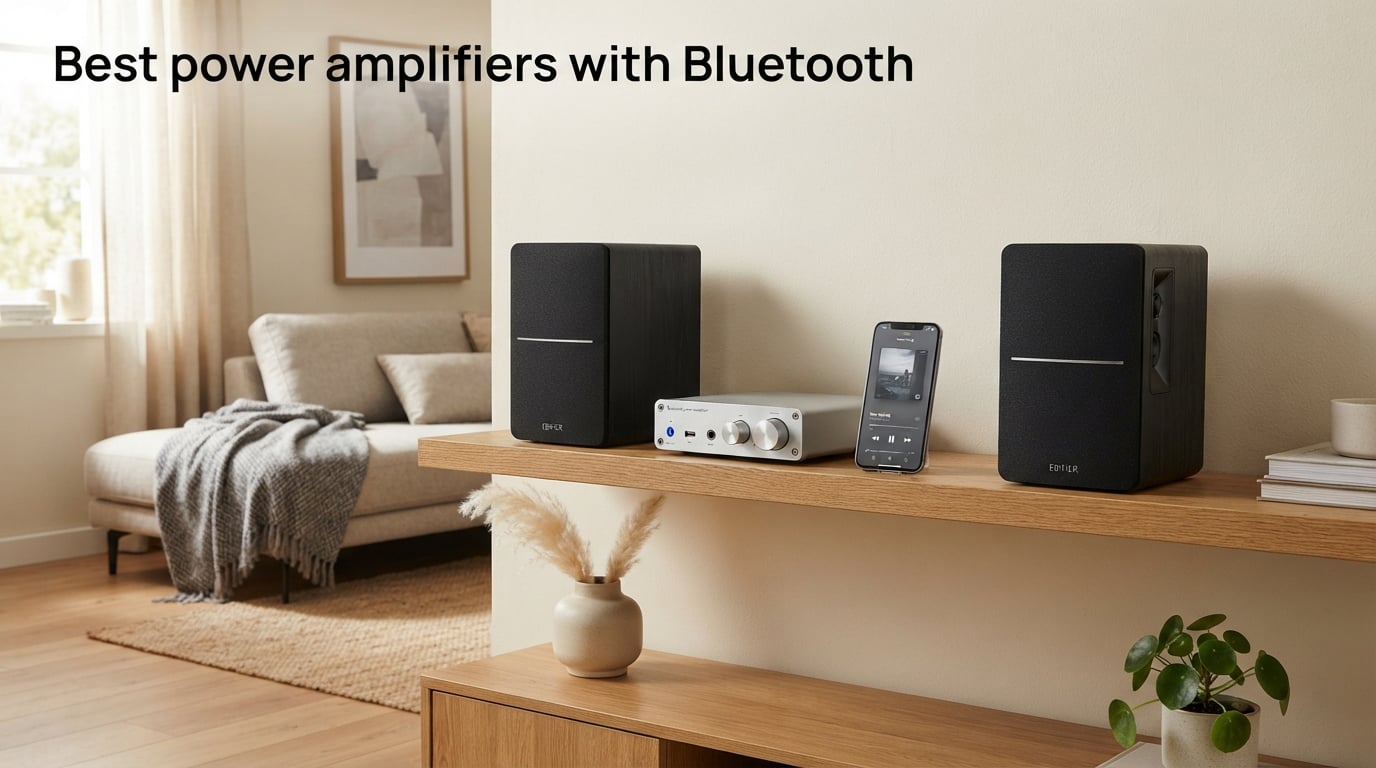 Best power amplifiers with Bluetooth