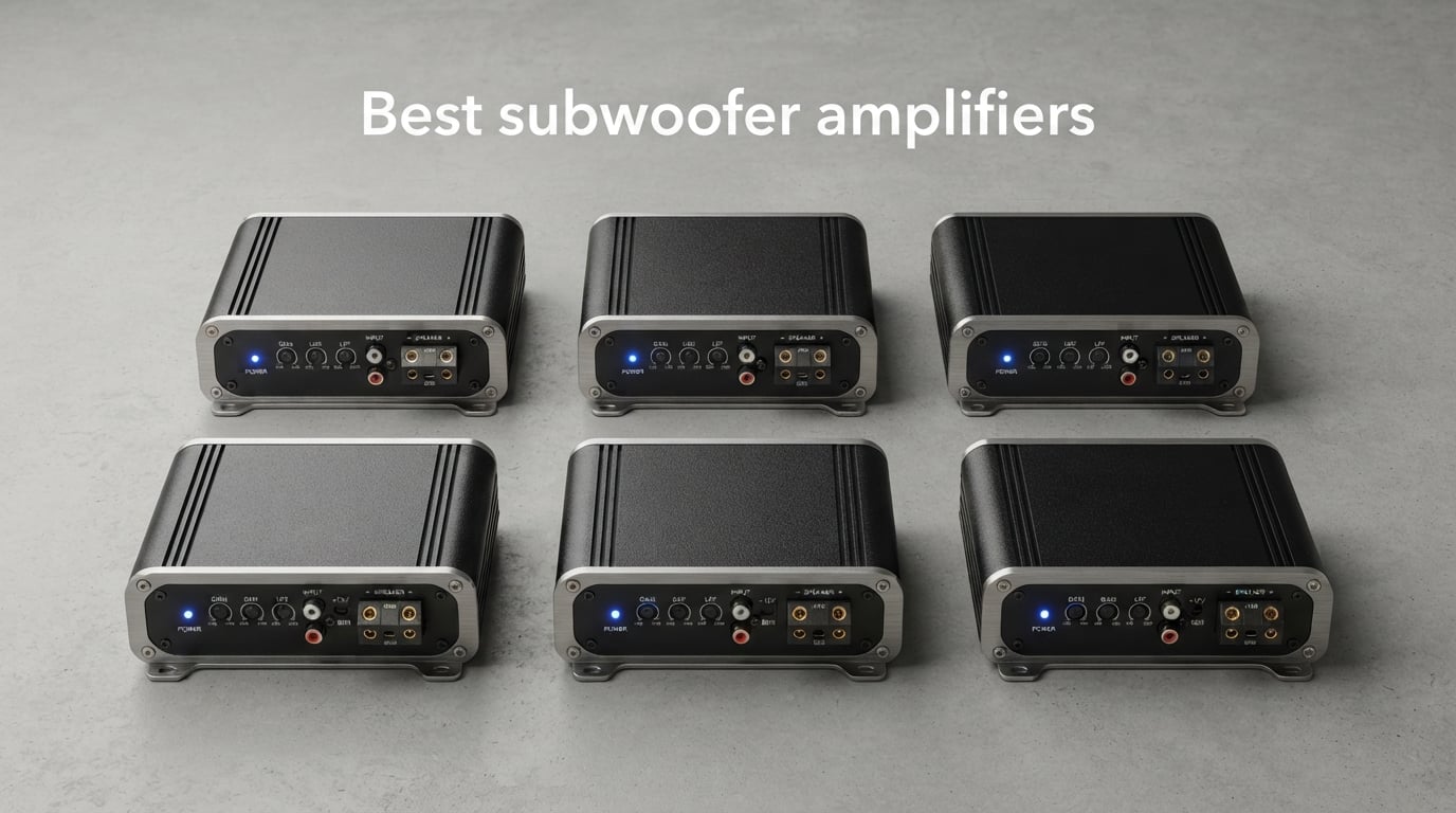 Best subwoofer amplifiers