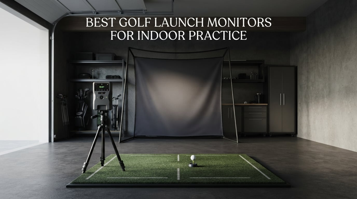 best golf launch monitors for indoor practice