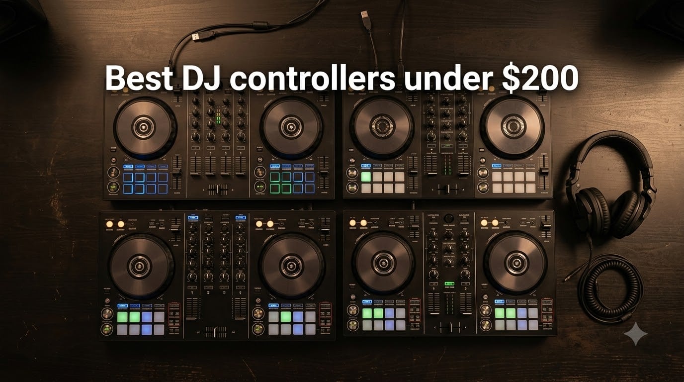 Best DJ controllers under $200
