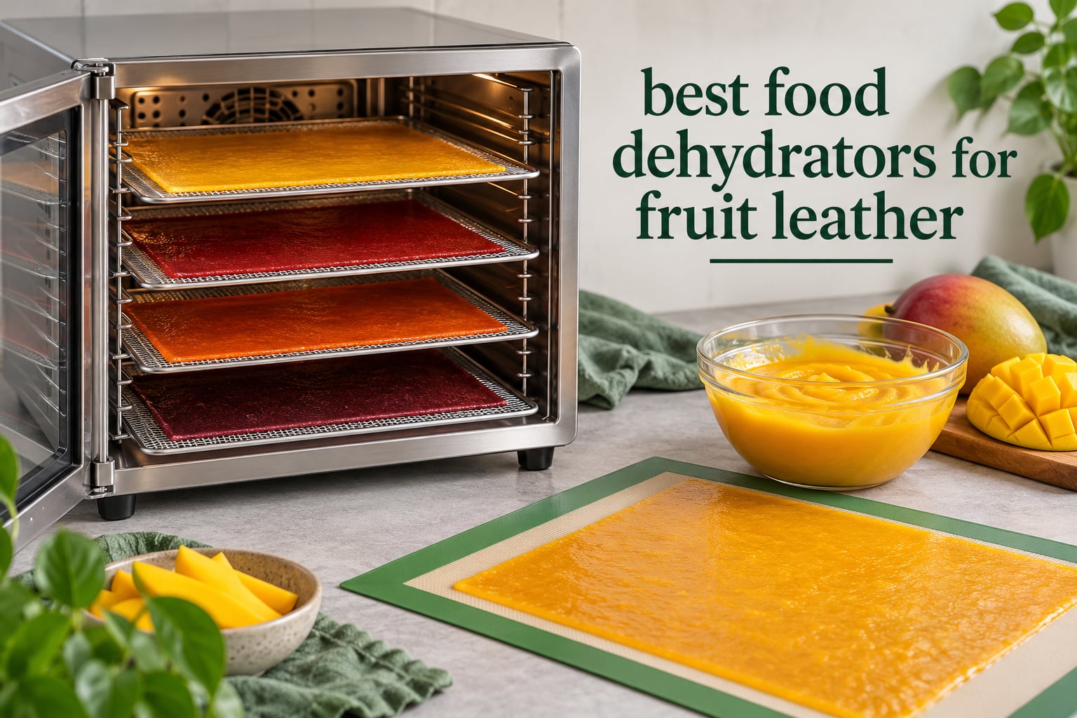 best food dehydrators for fruit leather