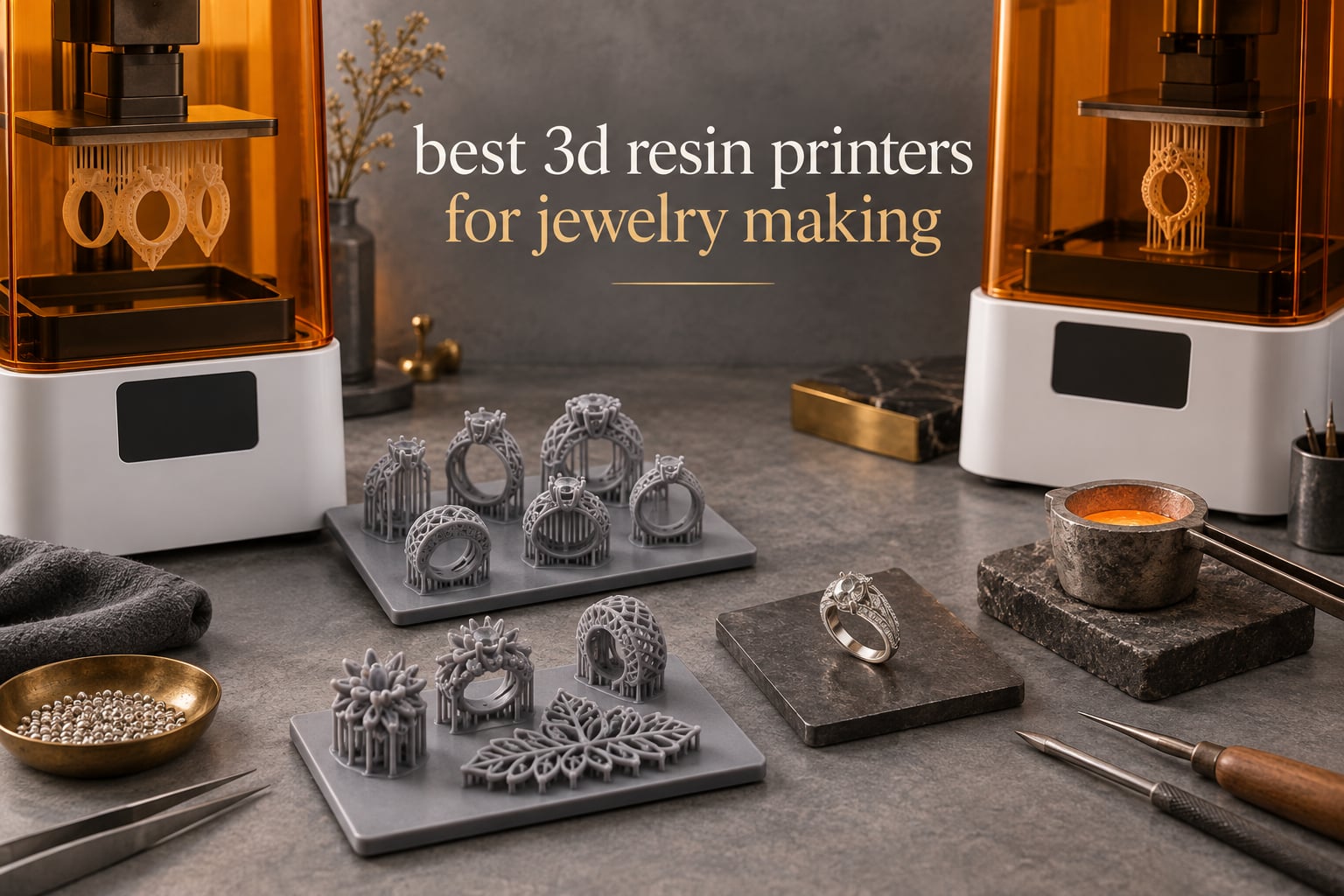 best 3d resin printers for jewelry making