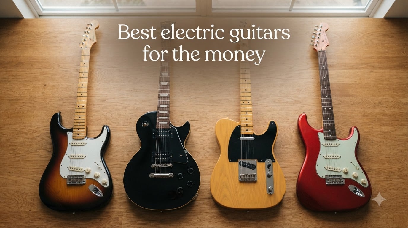 Best electric guitars for the money