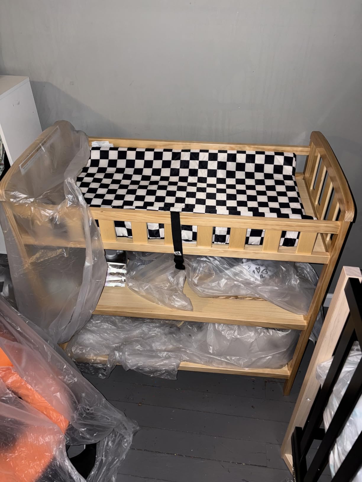Dream On Me Emily Changing Table with Two Storage Shelves, White customer photo 1