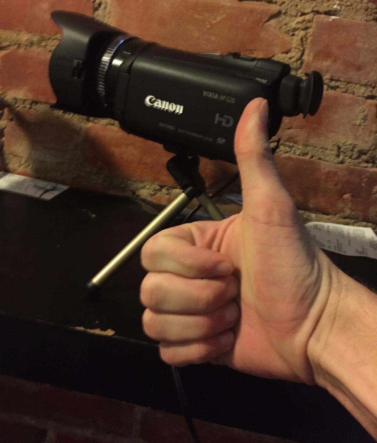 Canon VIXIA HF G20 HD Camcorder with HD CMOS Pro and 32GB Internal Flash Memory customer photo 1