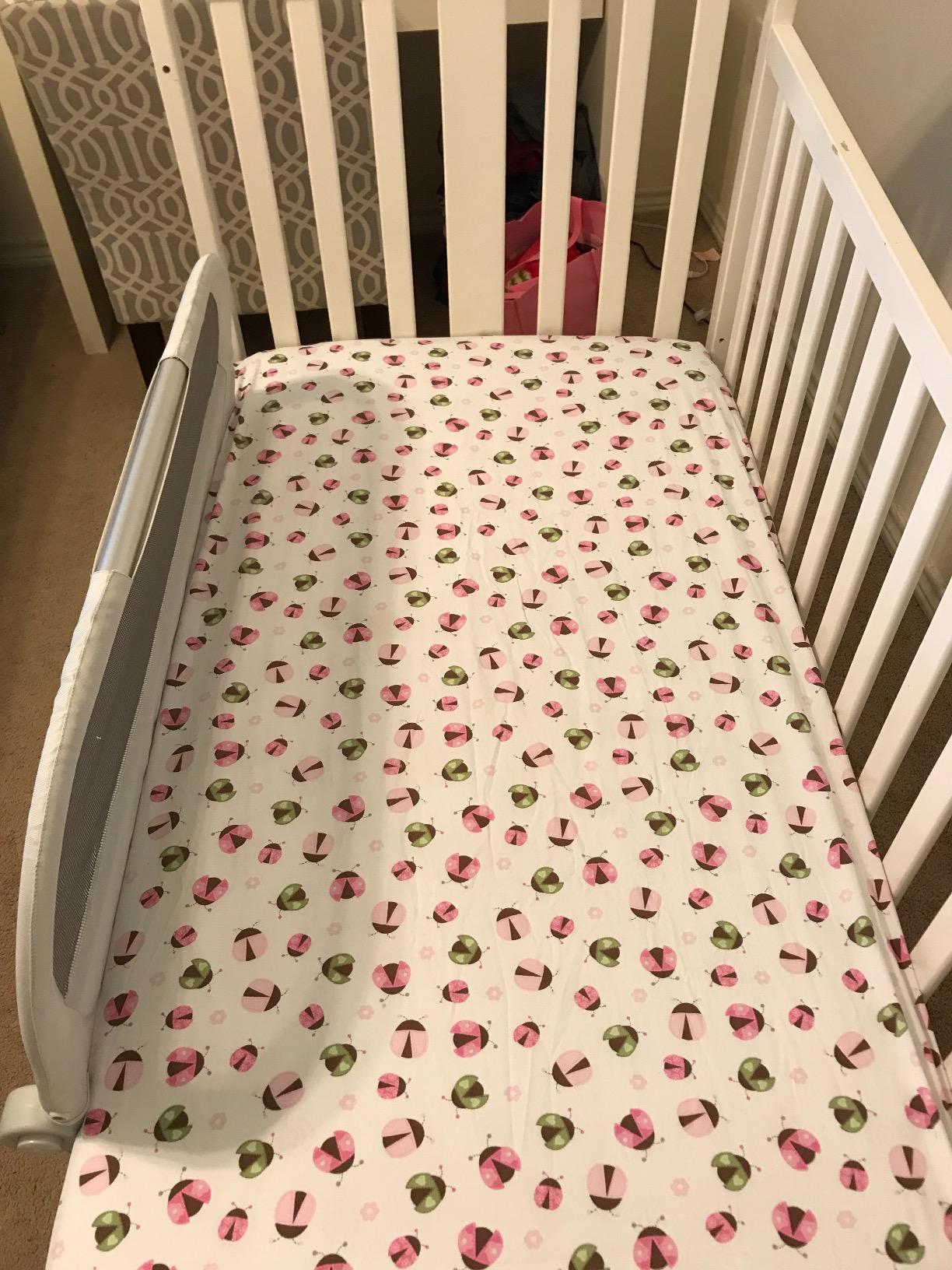 Munchkin® Sleep™ Toddler Bed Rail, Fits Twin, Full and Queen Size Mattresses, Grey customer photo 1