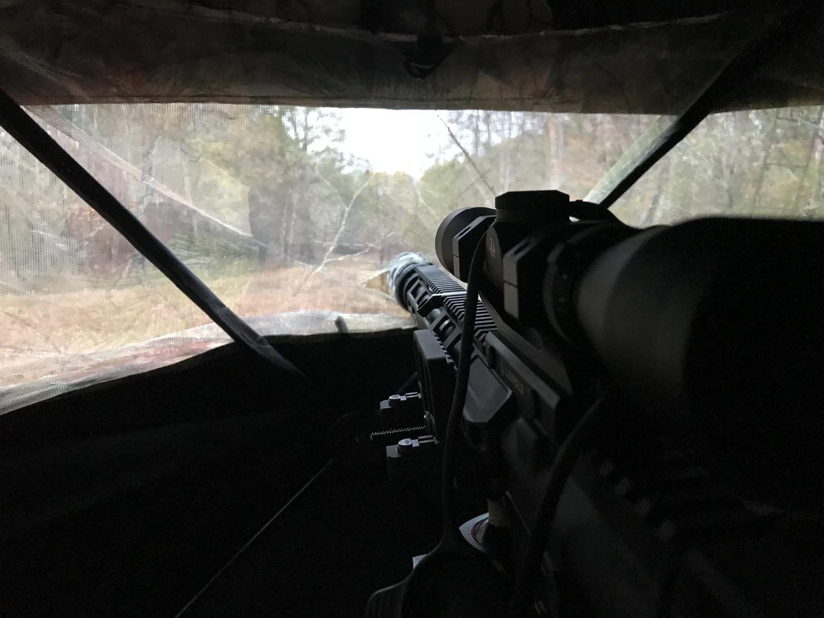 Barronett Blinds Ox Portable Hunting Blind, Pop-Up Hub Blind, Durable Oxhide Fabric, Panoramic Shooting Window, Bloodtrail Backwoods customer photo 1