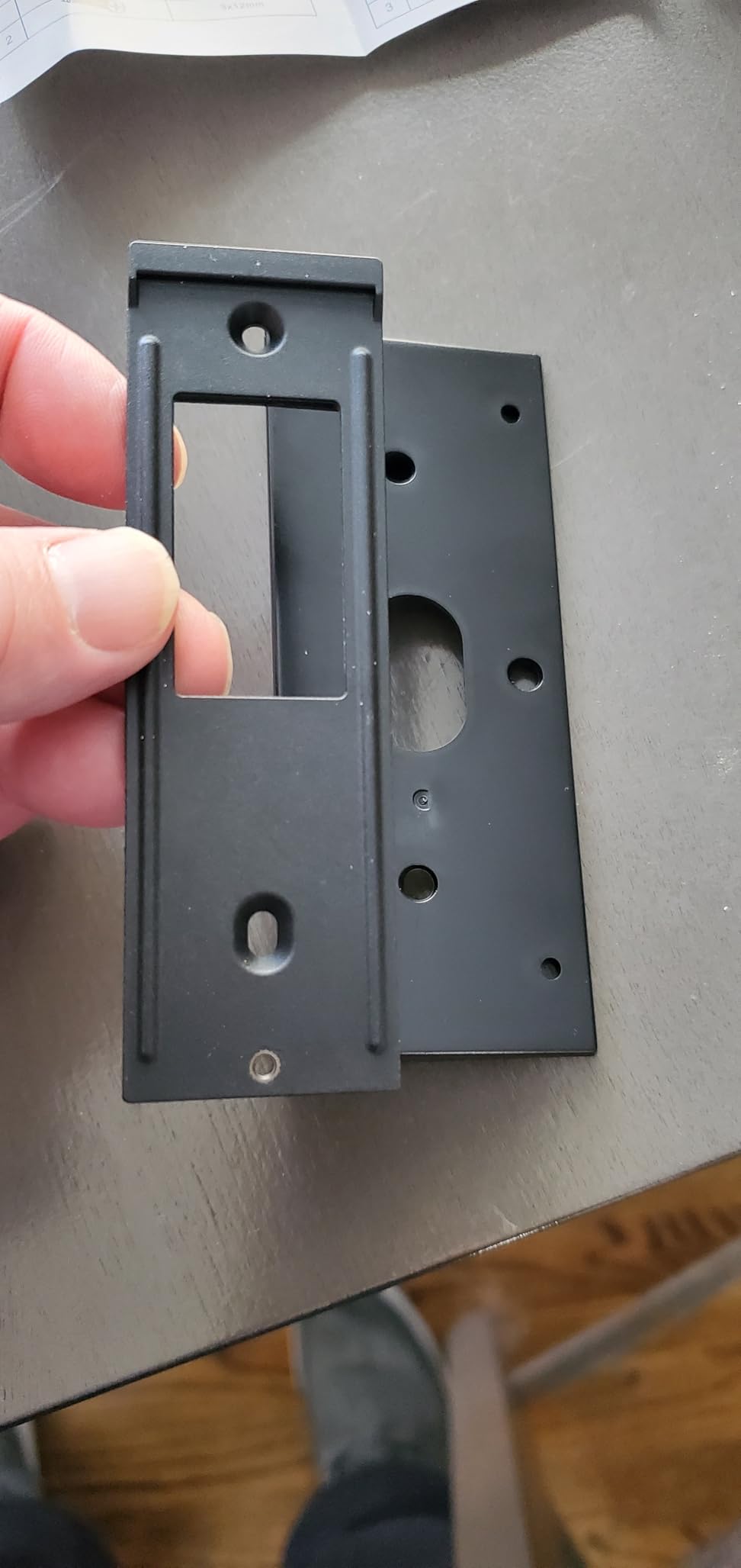 Doorbell Bracket Mount for Ring Video Doorbell Pro, Angle(20/30/40 Degree) Adjustment Adapter Mounting Plate Bracket Wedge Kit customer photo 1