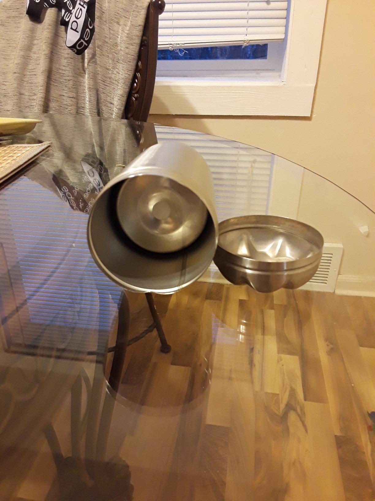 Diversion Water Bottle Safe, Stainless Steel with separate compartment. customer photo 2