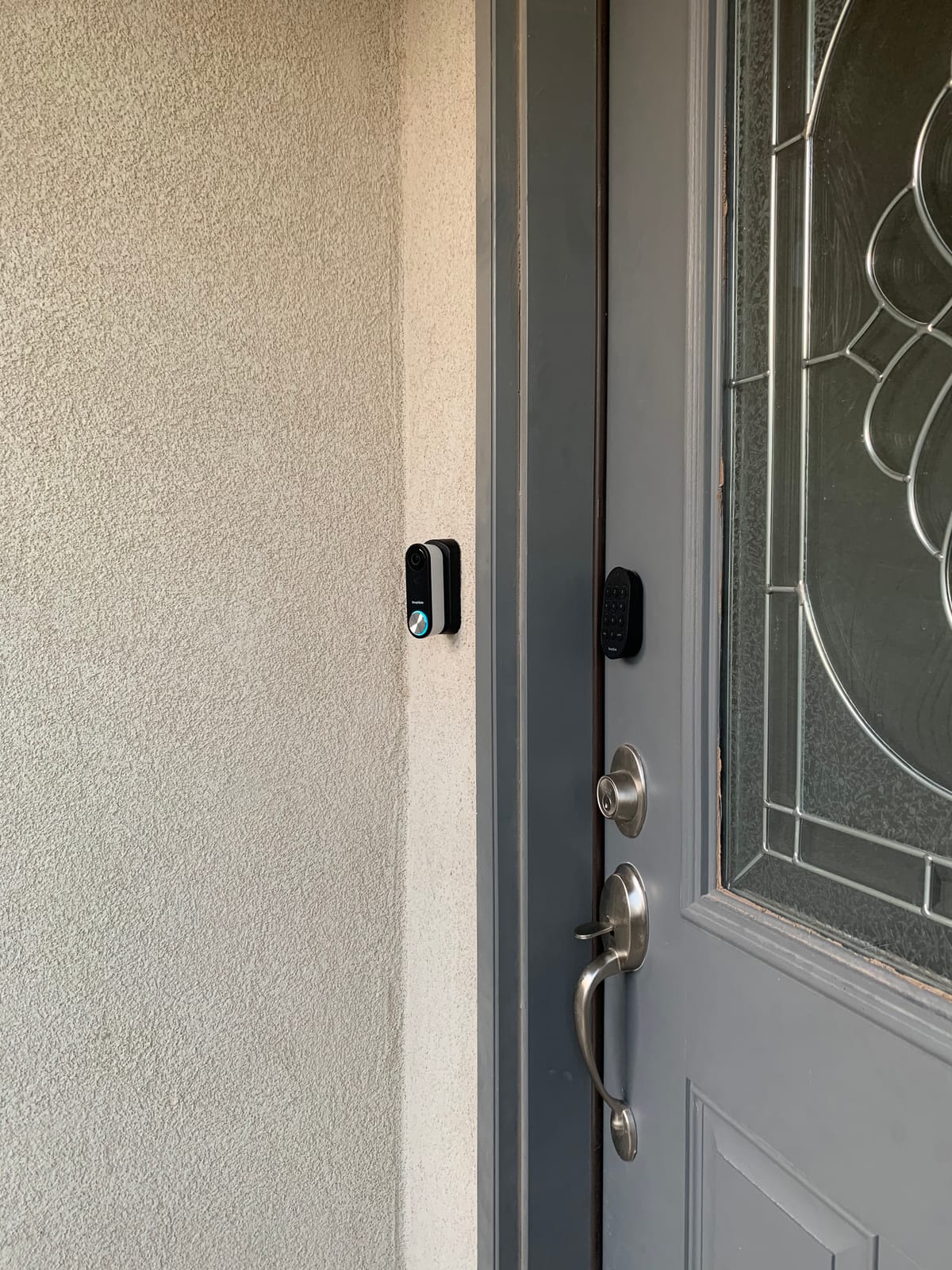 Nest Hello Wall Plate with 30 Degree Left/Right Angled Wedge Mount For Nest Door Bell, Black customer photo 1