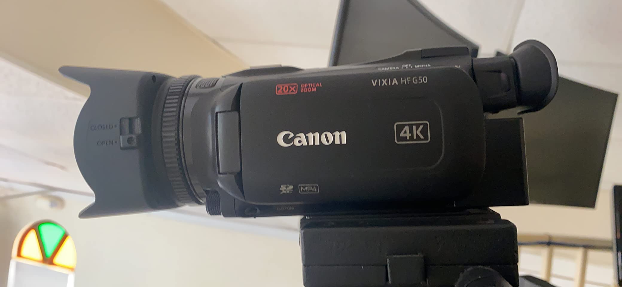 Canon VIXIA HF G50 4K30P Camcorder, Black customer photo 2