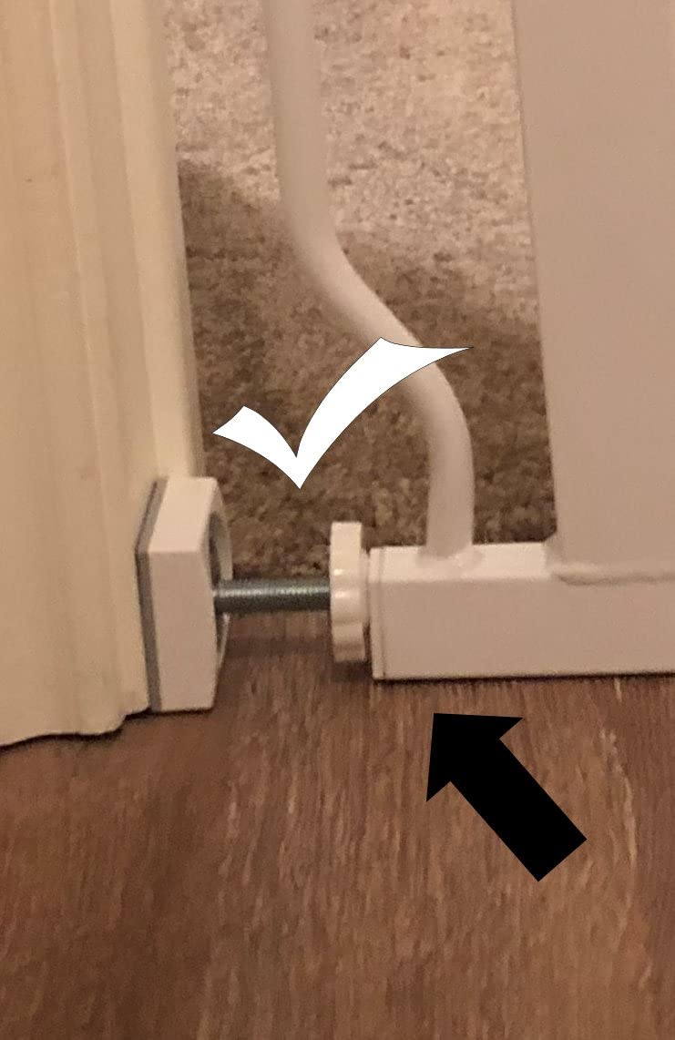 BalanceFrom Easy Walk-Thru Baby Safety Gate, Fits 29.1