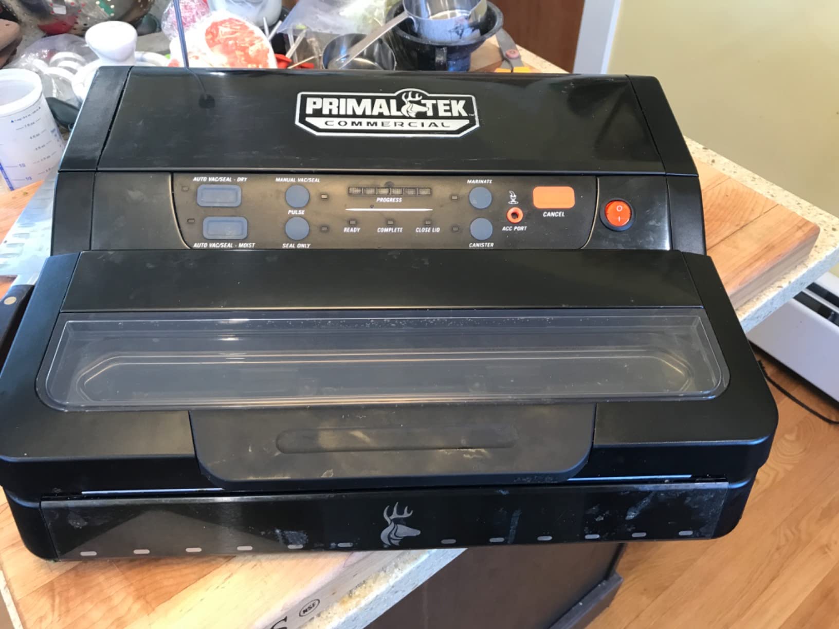 12” Commercial Grade Vacuum Sealer – User Friendly for Food Preservation, 26inHg (88KPa) Vacuum Pressure – Double Seal Bar, Auto Cooling System, Smart Heat Technology, Built-In Bag Storage customer photo 1